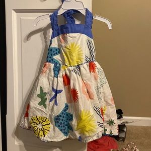 Mini Biden halter dress 3-4 years